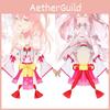 Sakura Miko Cosplay Outfit Für Virtuelle Streamer Mit Recyceltem Fasermaterial Für Anime-Events