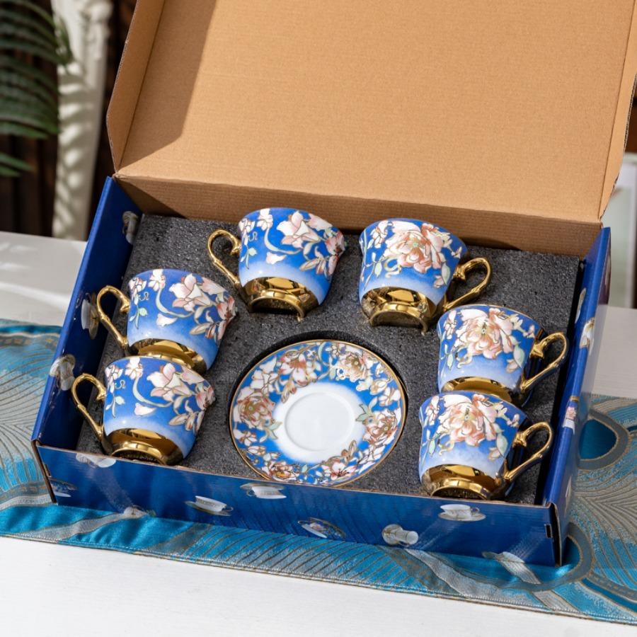 European Ceramic Ceremony Tea Set Luxury