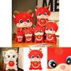 2024 Lucky Dragon Plush Toy Red And White 20cm-55cm Soft And Cuddly Dragon Stuffed Animal