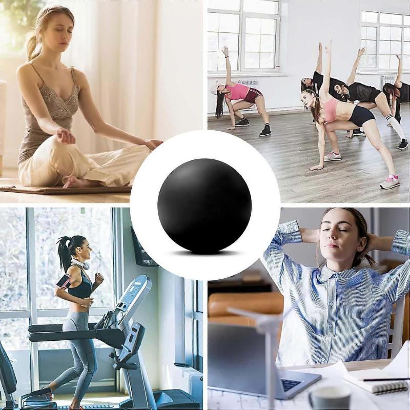 Massage Hockey Ball for Myofascial Relaxation, Feet, Back, Trigger Point Therapy Ball, Muscle Knots, Yoga