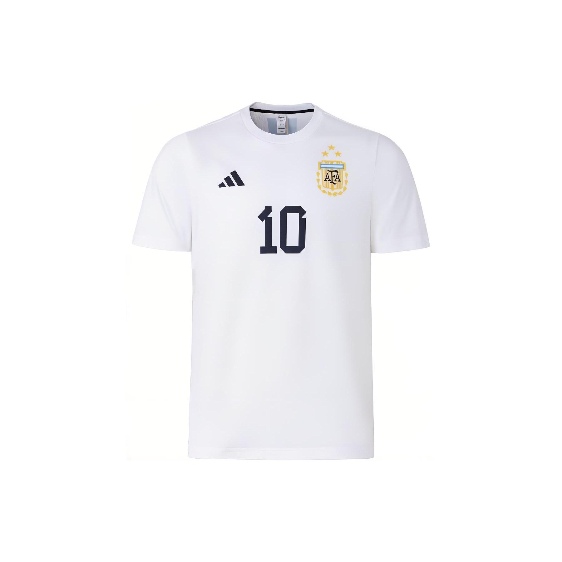 Adidas Argentina Soccer Jerseys Men s White Moderate Straight Fit IW3614 XXXL