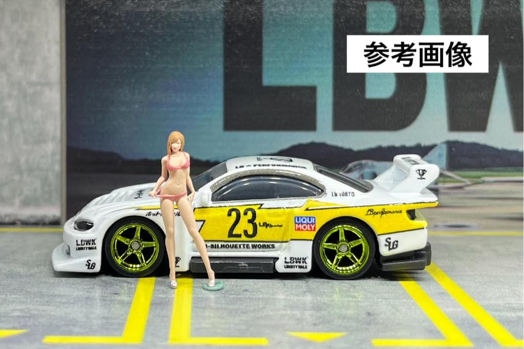 1/64 Scale Custom Wheels, 5-Spoke, Green Plated, Set of 3, AH0070, Approx. 11.0mm, for Diecast Cars, etc. [Parallel Import]