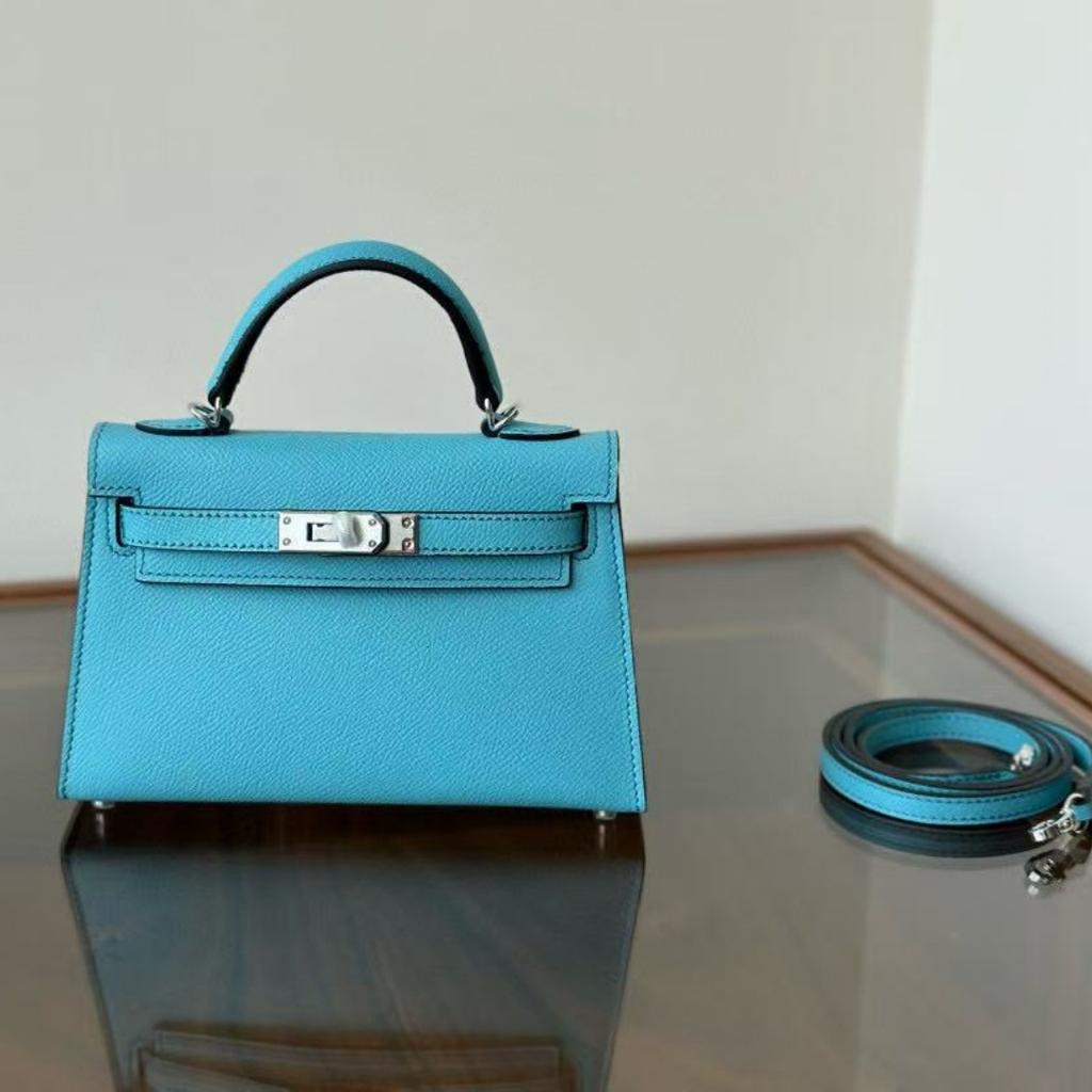 Euli Corrente de Corda Portátil de Segunda Geração Fivela Folha Única Cinco-Ouro Estilo Mini Transversal Design de Fivela de Bloqueio de Bolsa Feminina