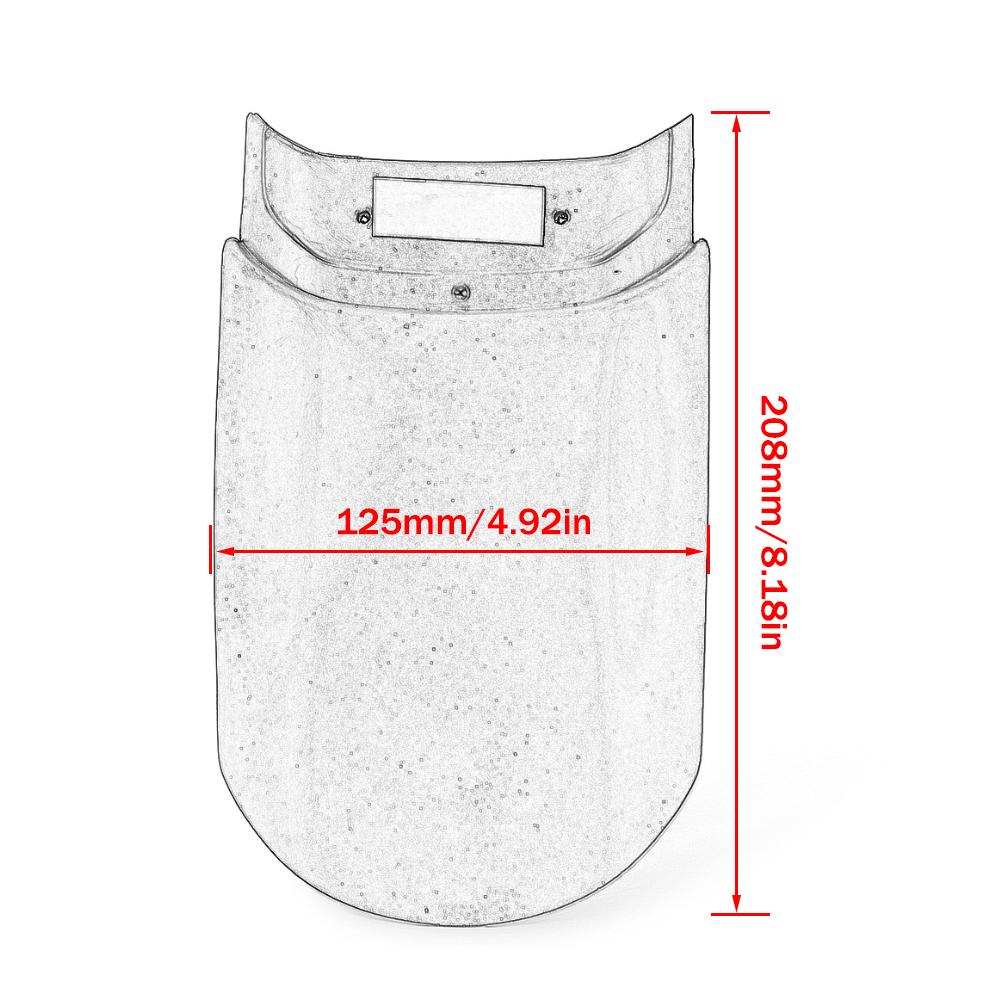 Motorcycle Front Mudguard Fender Extender For K-TM D-UKE 125 250 200 390 V2 2017 2018 2019 2020-2023 DUKE200 DUKE390 RC200