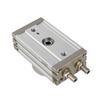 Rotating Pneumatic Cylinder, Light Alloy Steel Double Rack Rod with Roller Bearing Design, 30mm   Cylinder for High Temperature Environment, Magneti