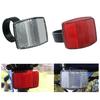 Bicycle Bike Handlebar Reflector Rear Front Bike Reflector Easy Tool-Free Installation Universal High-Brightness Honeycomb