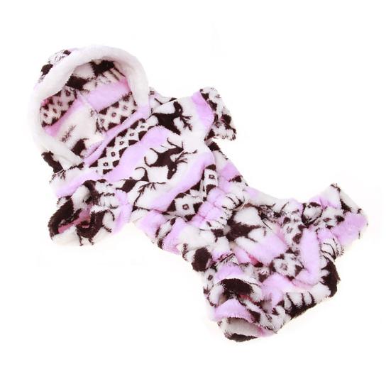 Pet Blouse Cute Wear-resistant Coral Fleece Warm Pet Blouse for Show