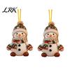 Christmas Tree Decorations Snowman Hanging Ornament, 2D Acrylic Lightweight Pendant, Fade Seasonal Home Resistant Piece for Holiday Party Festive