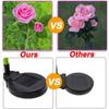 1/2/4PCS Chic Rose LED Lights Flower Lamp Garden Yard Outdoor Path Lawn Power Decoration