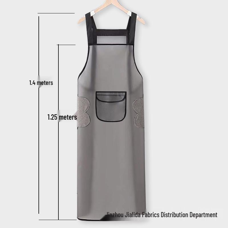 Waterproof Oil Apron - Adult Size for Kitchen, Seafood Cooking, Dishwashing, and Restaurant Work