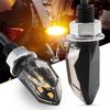 2/4pcs LED Turn Signal Light Super Bright Motorcycle Mini Universal Led Motorbike Lampe Amber Blinker LED Indicators Light