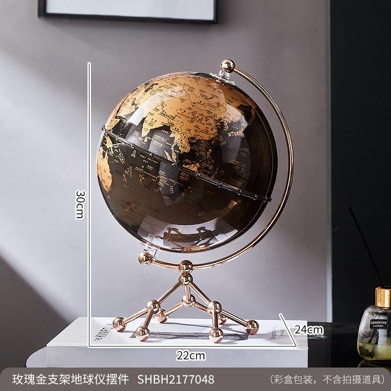 Luxury Minimalist Art Globe, Office Desk Wine Cabinet Home Decor, Gift for Moving Into A New Home, Living Room Decoration Item