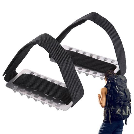 2/4/6 tk Jäänaelad Kingad Kassid 26 terasest naastuga Reguleeritav nupp Talvine välijalutamine Jää Lumi Veojõu Gripid Libisemiskindlad Kingad Saapad Naastud