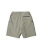 Lamolaeng Pleated Runner Shorts Misty Gray