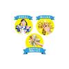 Artec Hands-Free Cheer Pom-Pom (Single Item) - Blue Silver - Perfect for Sports Day, Cheering, Dance, Cheerleading, and Recitals - 9007