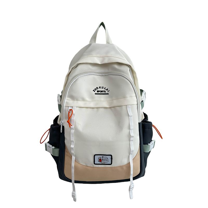 Travel Leisure Bag High Value Backpack Simple Backpack Junior High School Students Large Capacity Backpack.