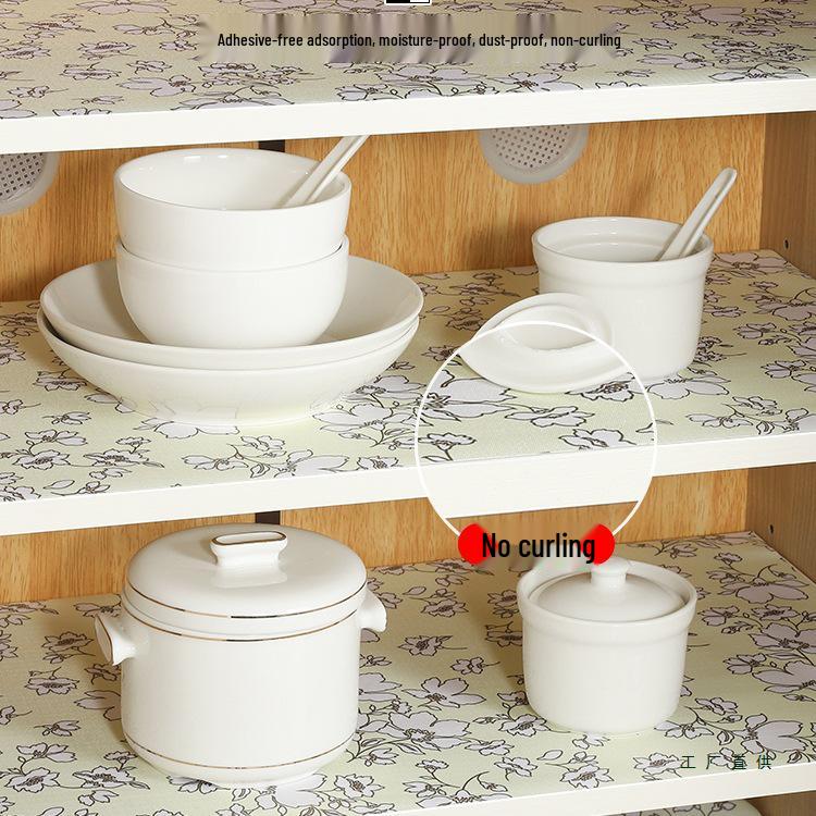 Waterproof Moisture-Proof Drawer & Cabinet Liner: Anti-Stain Mat for Kitchen, Wardrobe, and Shoe Cabinet Use
