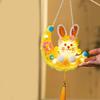 DIY Material Kit Twisted Stick Rabbit Lantern Moon Rabbit Flower Lantern  Mid-Autumn Festival