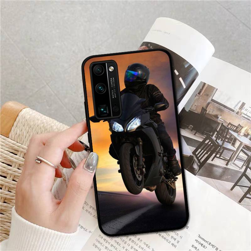 Husă pentru telefon Moto Cross moto sport pentru Huawei Honor V30 30 9X 7A Pro View 20 10 9 Lite 10I 8C 8X 5A Play Cover