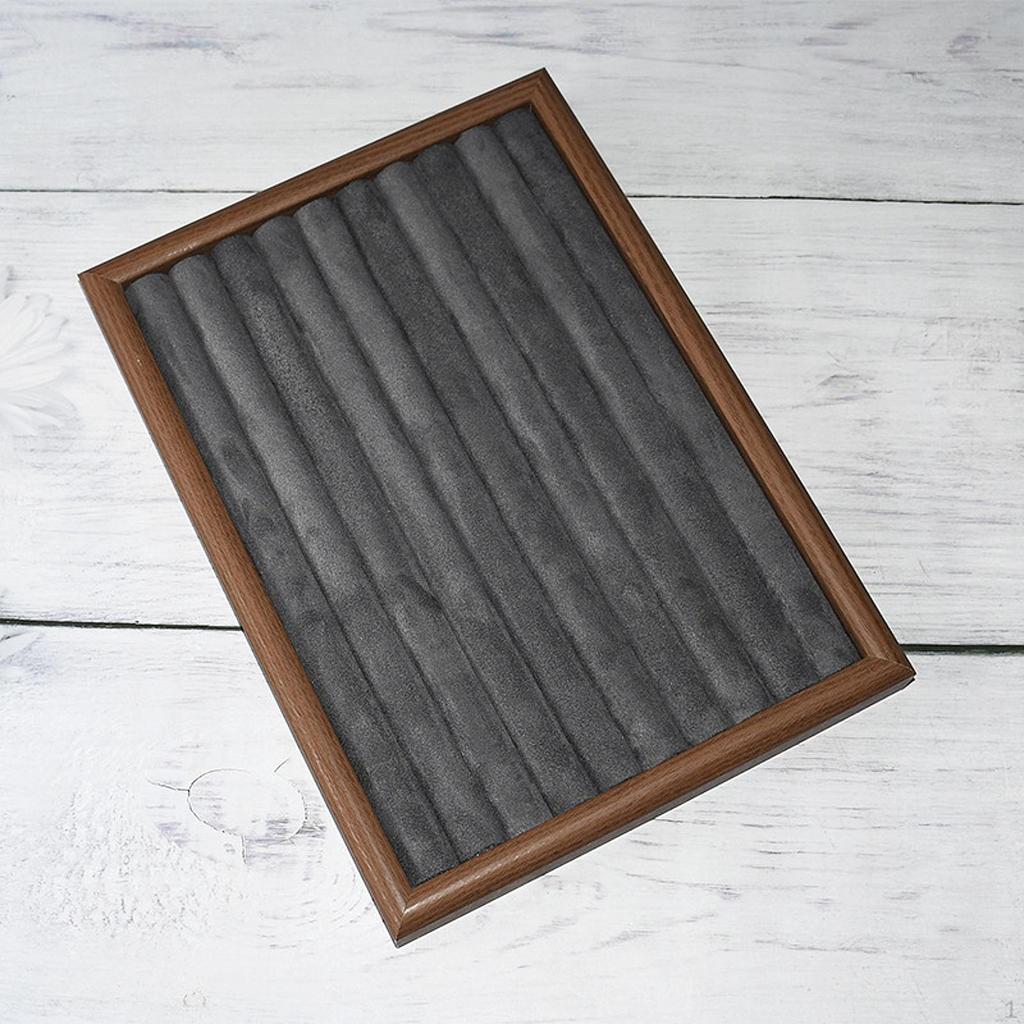 Jewelry Storage Tray Bracelet Organizer Rings Earrings Display Box for Shopping Mall