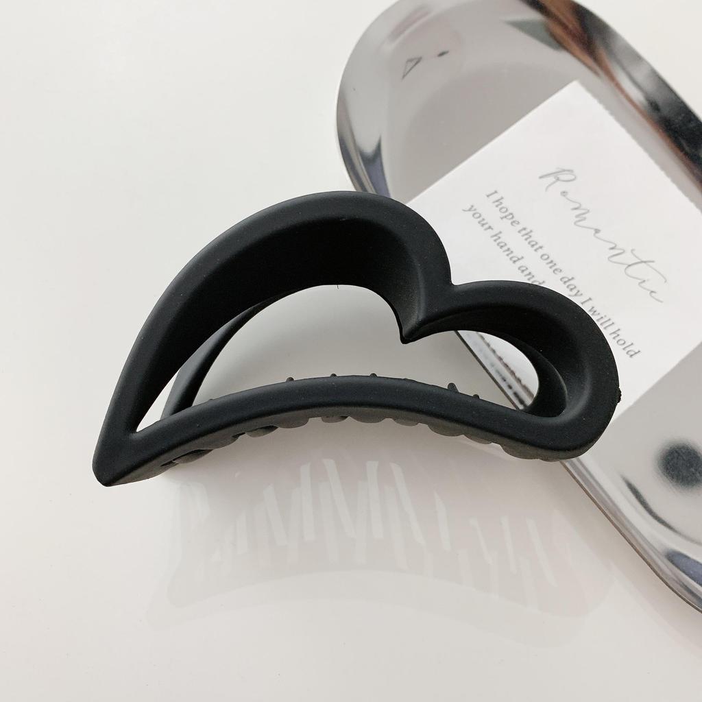 Small Black Claw Clip for Women - Hair Accessory for High Ponytail & Hairpin