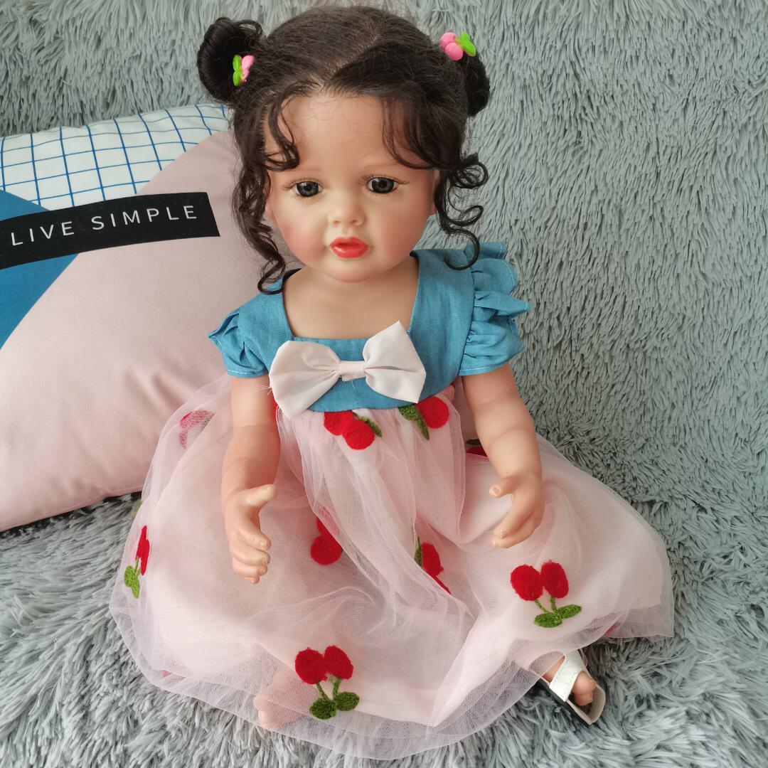 

KEIUMI Reborn Babies Doll Силиконовая кукла всего тела для малышей Принцесса Бетти Волосы Принцесса Куклы для детей Подарок на день рождения