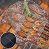 Picnic Party BBQ Grilling Basket - Stainless Steel Non Stick, Fish/Vegetable/Steak, Barbecue Gadget, Mesh BBQ Rack