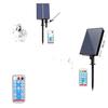 LED Solar-Powered Waterproof Outdoor Curtain Icicle Lights for Christmas and Courtyard Decoration