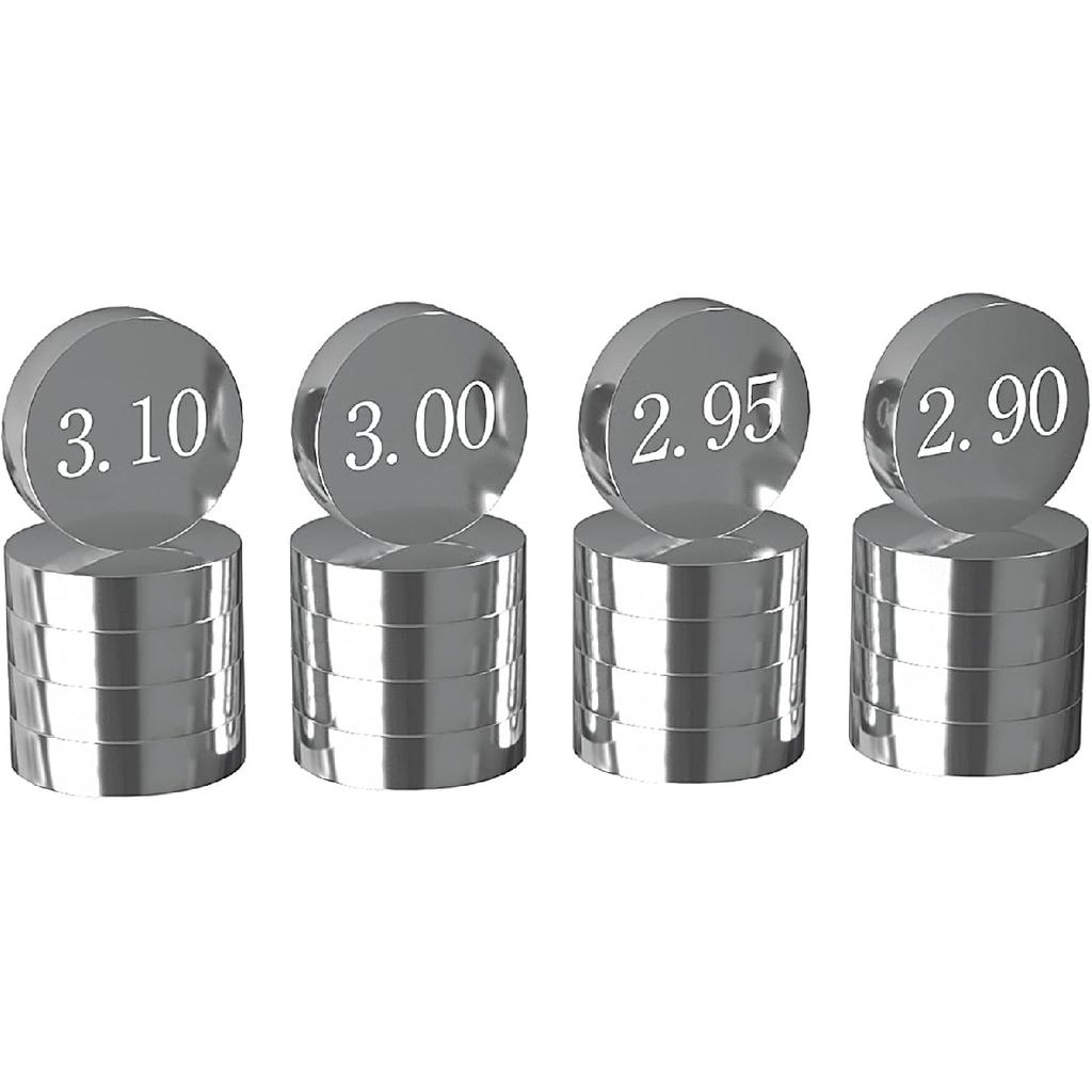 AHL 7.48mm O.D. Adjustable Valve Shim Kit 1.20mm-3.50mm Thick for Yamaha YZ250F YZ250 F 2001-2012 (47pcs)