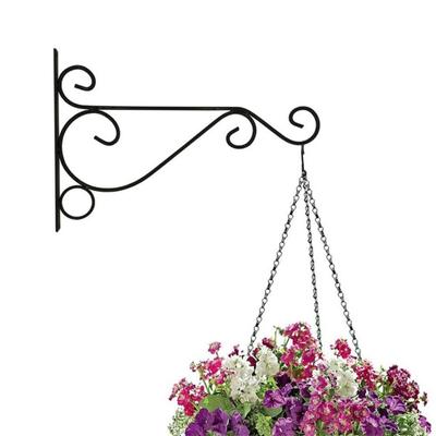 1 Set Wandhaken, hohe Haltbarkeit, korrosionsbeständig, Eisen-Hängepflanzenhalterung, Haken-Set für den Garten