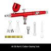 Lightweight 130 Airbrush for Nail Art, Tattoo, Models, Pastry, Beauty, and Oxygen Injection.