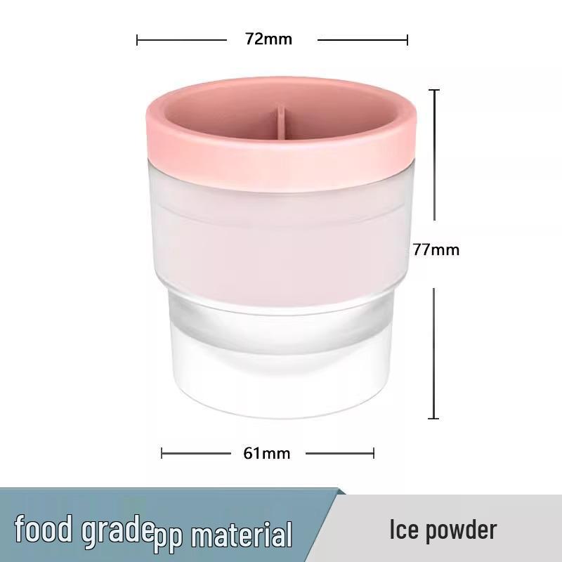 Velký silikonový výrobník ledových koulí na whisky