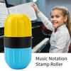 Music Notation Stamp Roller Music Notation Practice Roller Stamp Multi-Functional Learning Tool For School Home Outdoors Travel