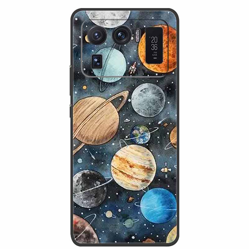 For Xiaomi Mi 11 Ultra Case 6.81 Shockproof Soft silicone TPU Back Cover Cases For Xiaomi11 Ultra Phone fundas Mi11 Ultra Cute