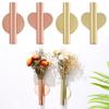 Fashion Wall Mounted Living Room Flower Vase Tube Vase Wall Flower Device Decoration Pendant