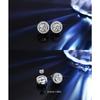 D VVS1 Moissanite Stud Earrings For Women Pass Diamond Tester Pen S925 Platinum Plating Moissanita With 2 GRA Certificates