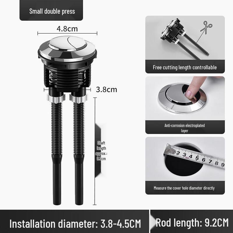 

Toilet Flush Button Set