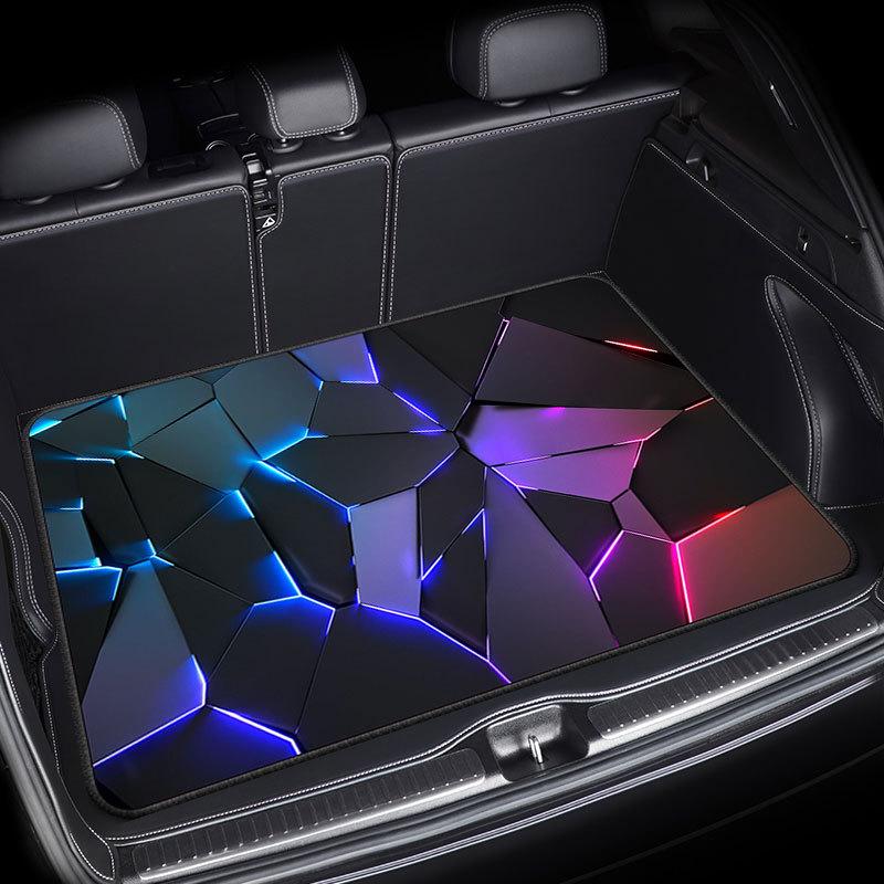 

Коврик для багажника автомобиля, прочный, водонепроницаемый, пылезащитный, легко моется, прочный, нескользящий, протектор заднего сиденья, антигрязевой коврик 75*100cm