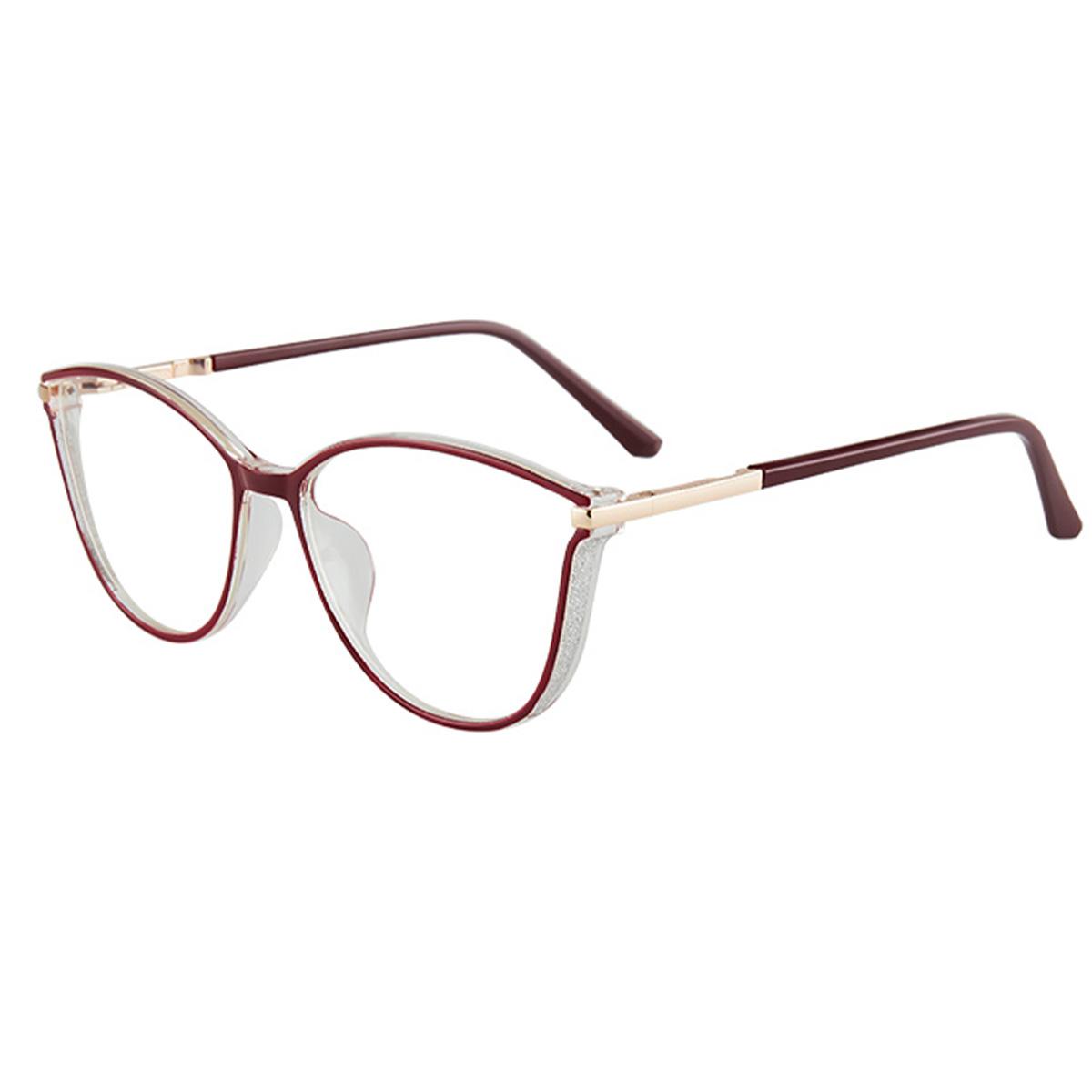 

JMISUS Женские Очки для Зрения Квадратные Ручной Работы из Ацетата с Защитой от Синего Света/Фотохромные Прогрессивные Оптические Очки Single Version&1.56&None