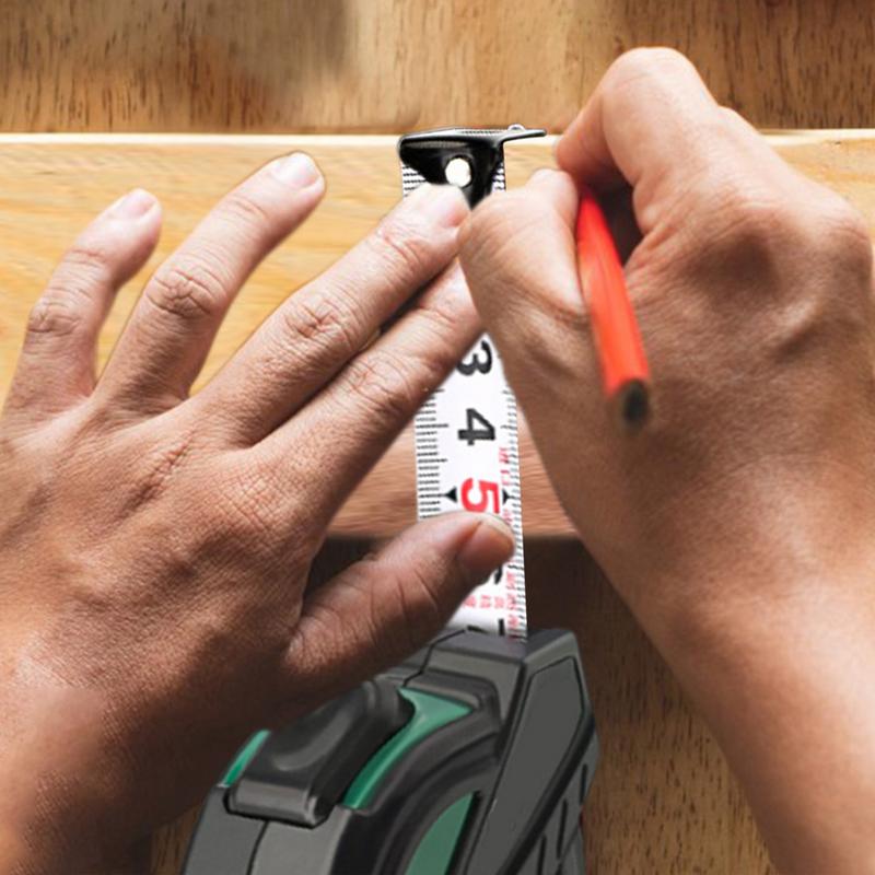 Measurement Tape Portable Tape Tool Compact Retractable Locking Stainless Steel Ruler For Crafts Home Improvement Measurement S