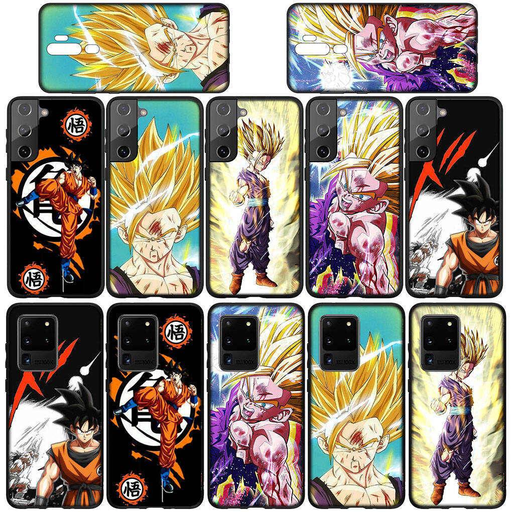 Phone Case for iPhone 17 15 16 Plus Redmi Note 14 12 11 13 Pro Max Huawei P30 P20 Lite OPPO A60 A40 A80 A38 A54 Cute Dragon Son Gohan Gokus Ball Cover