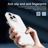 Luxury Wireless Charge For Magsafe Phone Case for iPhone 17 16 15 14 Pro Max Plus Transparent Magnetic Electroplate Bumper Cover