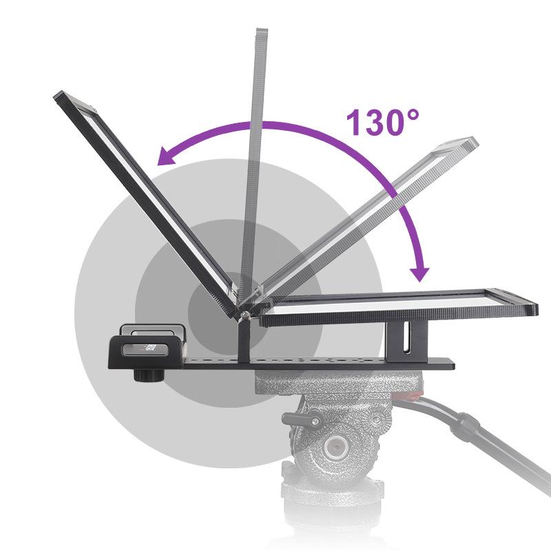 Bestview T12: Portable 11-Inch Teleprompter for Live Broadcasts, Interviews, & Recordings