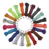 17 Reflective Round Fluorescent Shoelaces for Casual Basketball Shoes