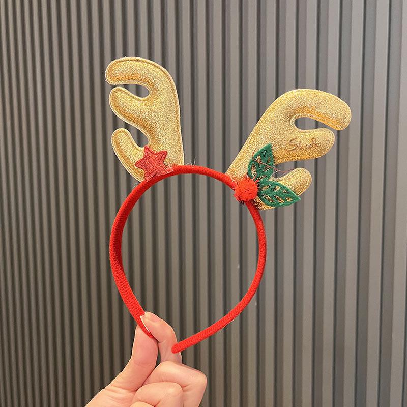 Kinder Feen Geweih Haarspange - Mori Stil Weihnachts Stirnband für Mädchen