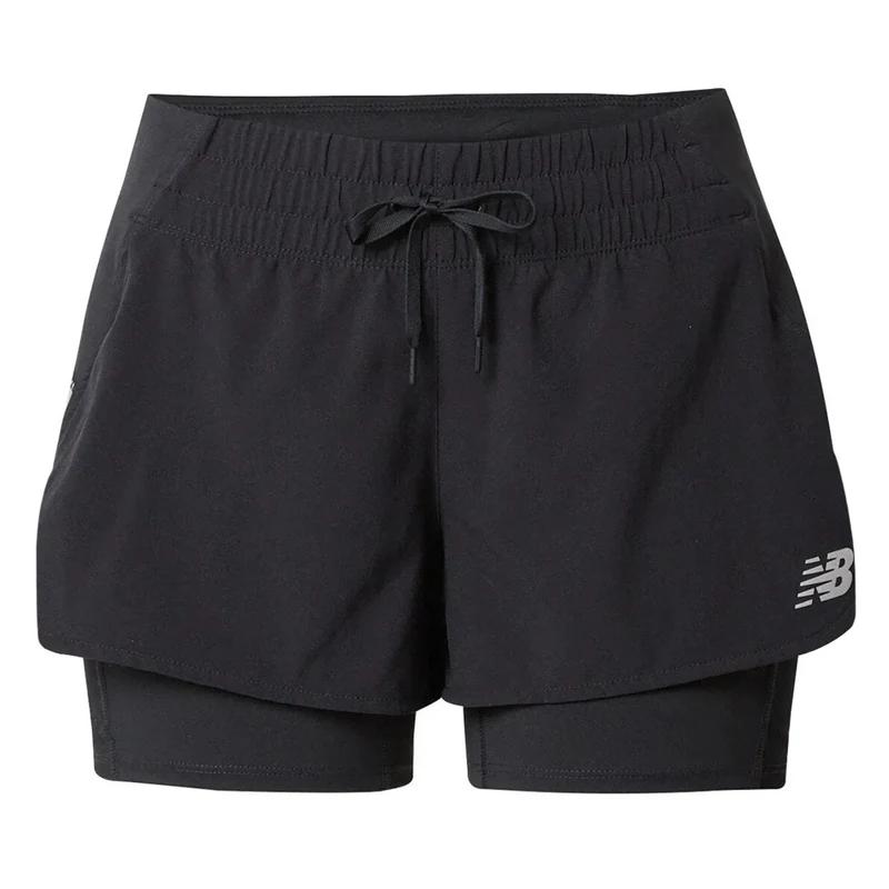New Balance Sports Shorts Women s Black WS21270-BK L