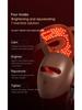 Photon Skin Rejuvenation LED Face Mask with Neck - Red & Green Light Therapy for Home Use to Brighten Skin Tone