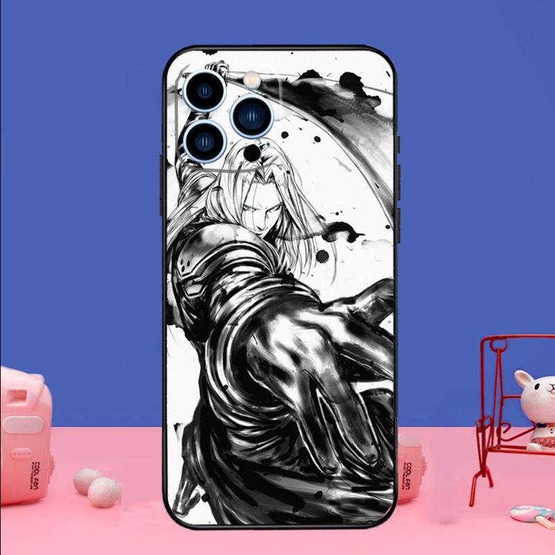Final Fantasy Sephiroth Phone Case For iPhone 17 16 14 13 12 11 15 Pro Max Mini 15 16 Plus 16e 17 Air Bumper Cover