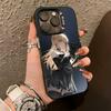 D-Death N-Note Misa  Phone Case For iPhone 17,16,15,14,13,12,11 Plus,Pro Max,XS,Colorful Silver Black Cover