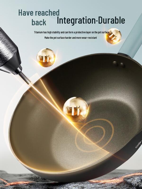 Katemake 30cm Nordic Series Non-Stick Wok